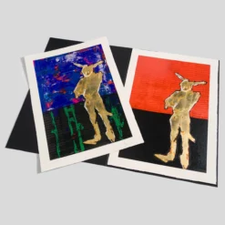 The Bunnyman Genesis – Unframed Portfolio Of Four -Art Prints Shop jde unframed set 3 2023 12 05T11 36 11