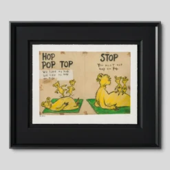 Dr. Seuss Hop Pop Top - Diptych