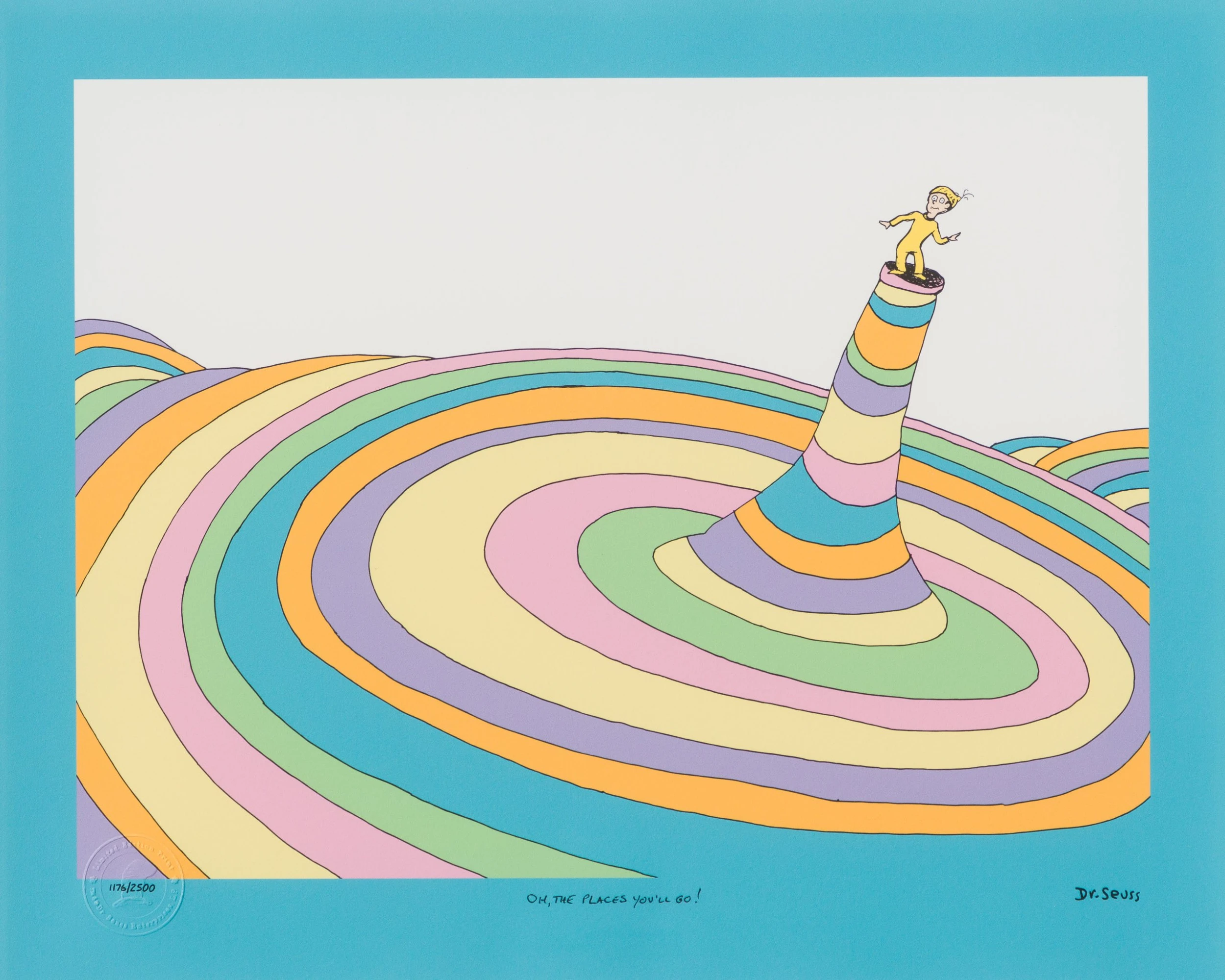 Dr. Seuss Oh, The Places You’ll Go! - Cover Illustration 7 Dr. Seuss Oh, The Places You’ll Go! - Cover Illustration - Image 7