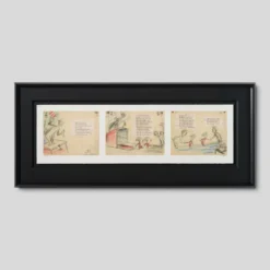 Dr. Seuss Out Of The Box Came Thing Two And Thing One – Triptych